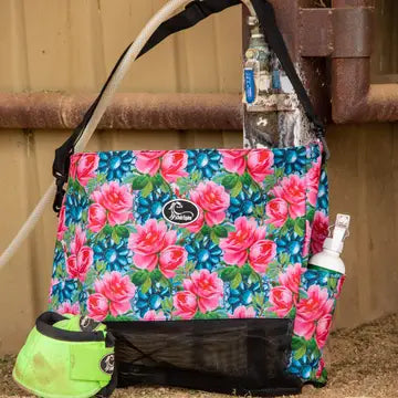 Everything Equine Tote Bag (Turquoise Floral)